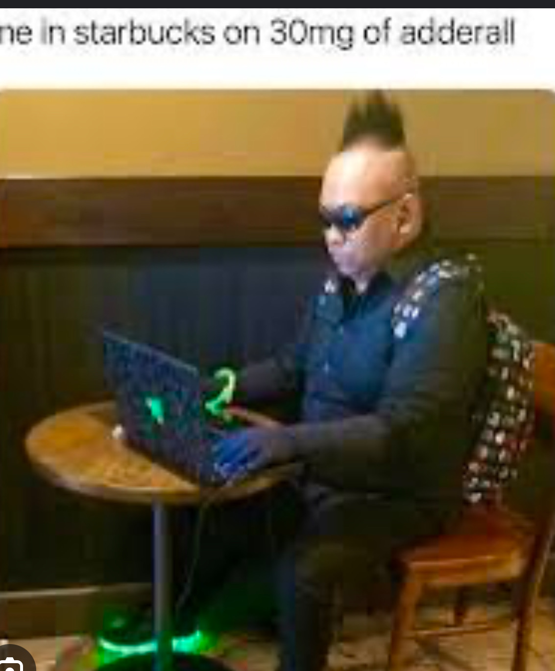 Starbucks Mohawk