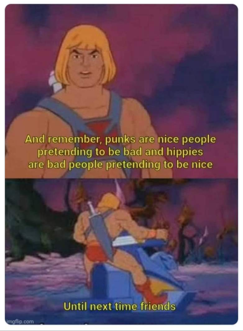 Punks Are Nice People Pretending to Be Bad