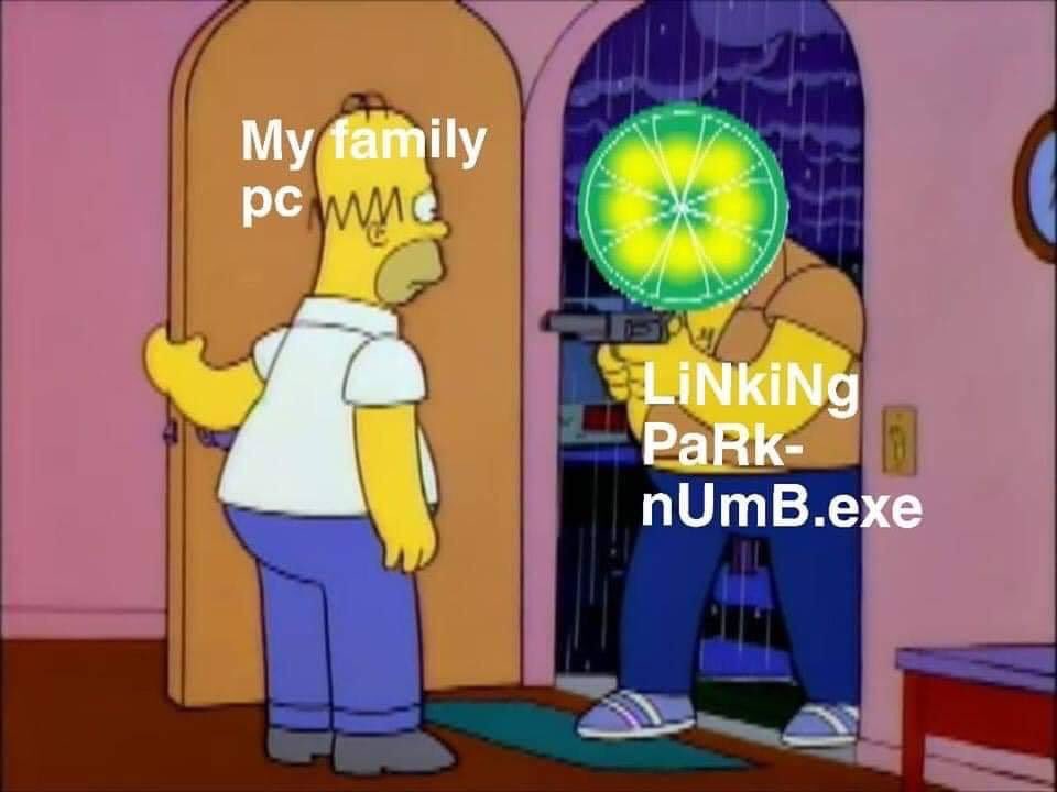 My Family PC vs. Linking Park Numb.exe