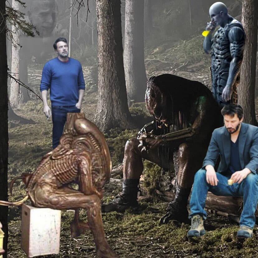 Sad Men and Monsters in the Forest
