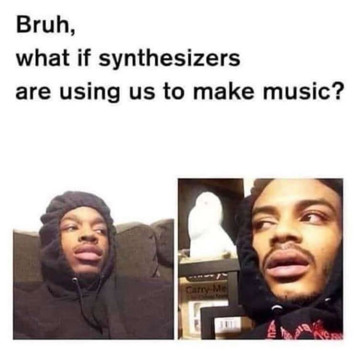 What If Synthesizers Are Using Us to Make Music?