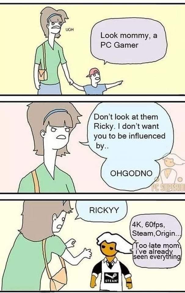 Look Mommy, a PC Gamer