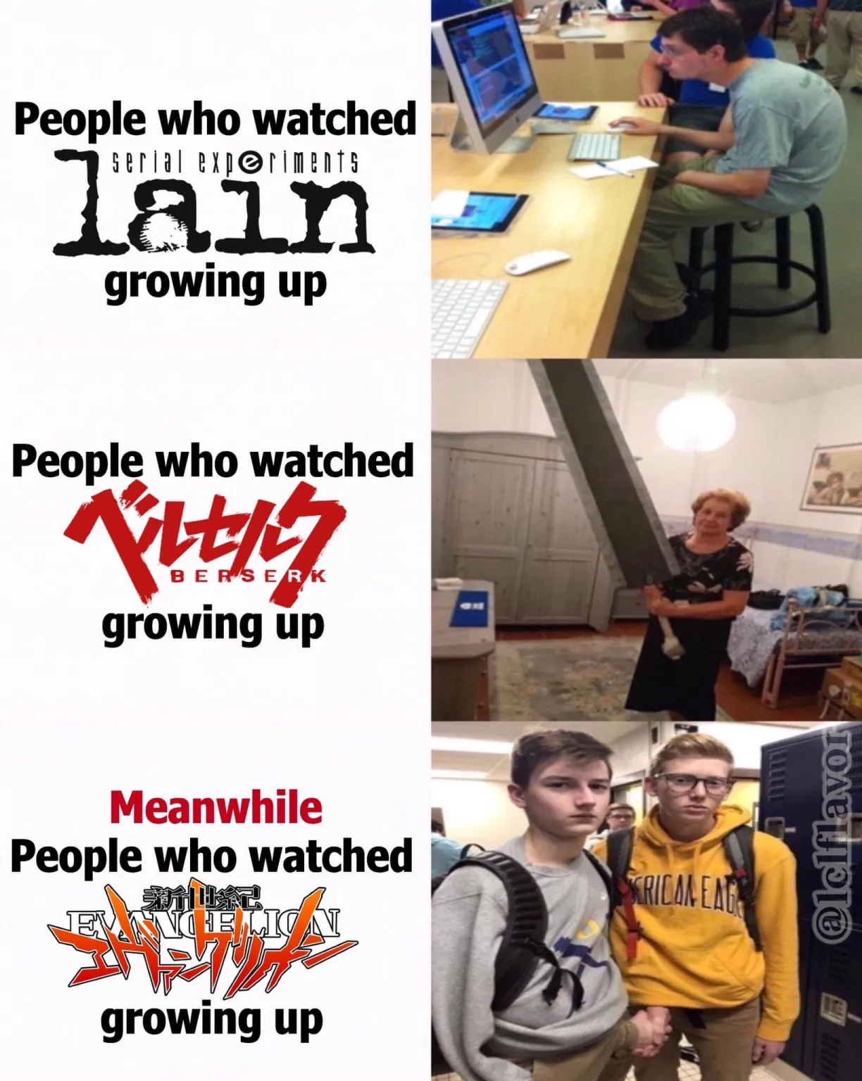 People Who Watched Evangelion Growing Up