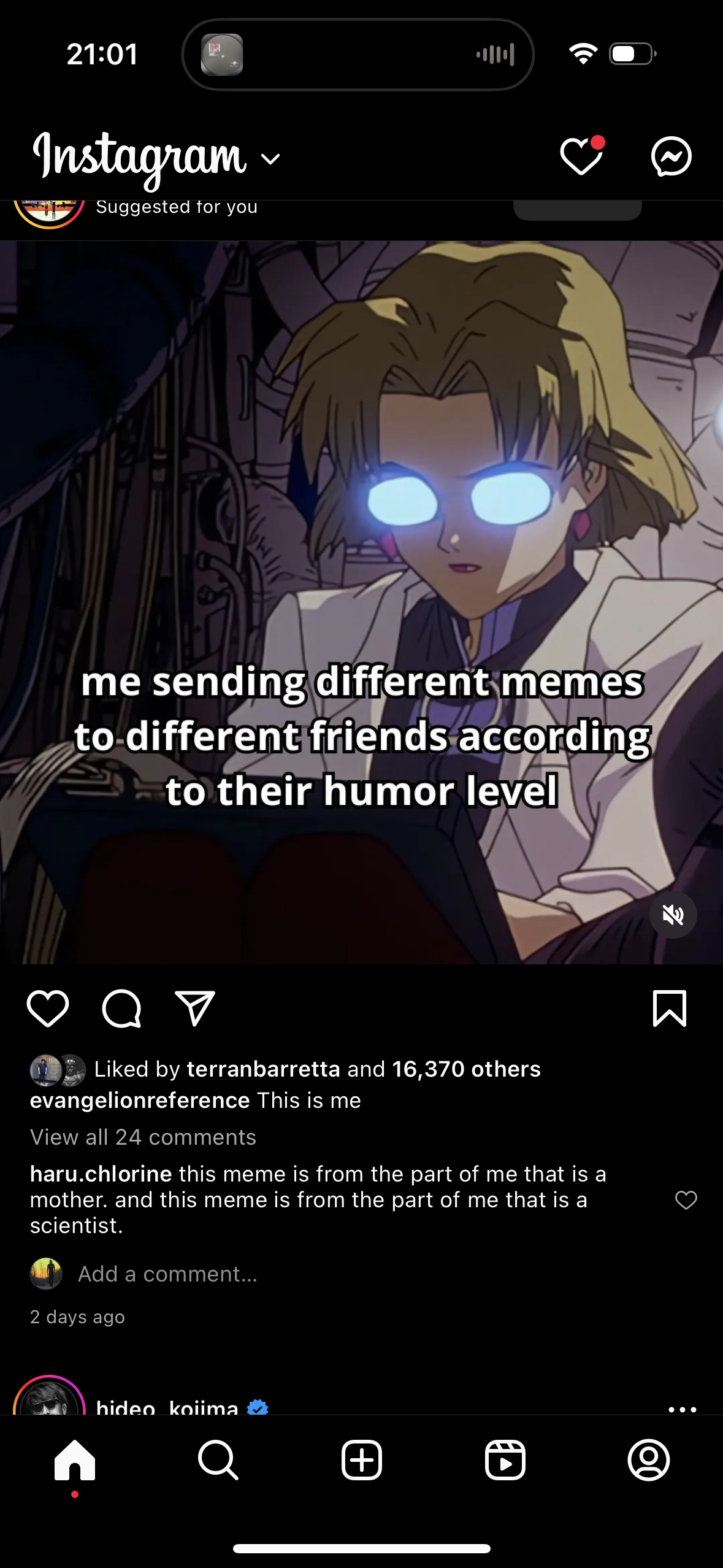 Different Memes for Different Friends