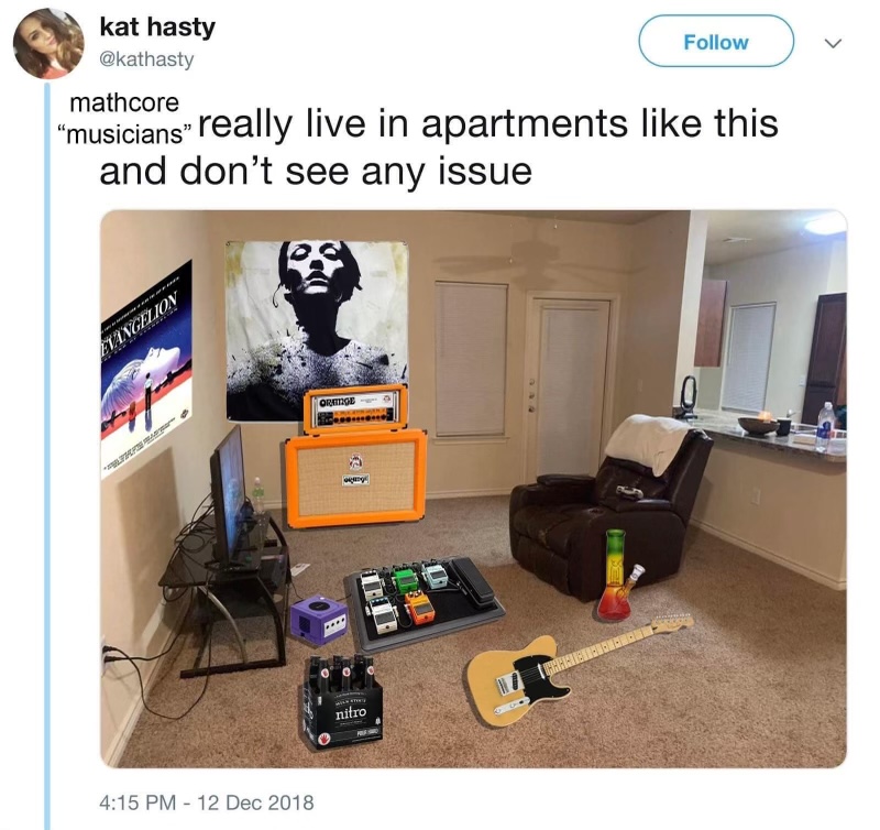 Mathcore Musicians Really Live in Apartments Like This