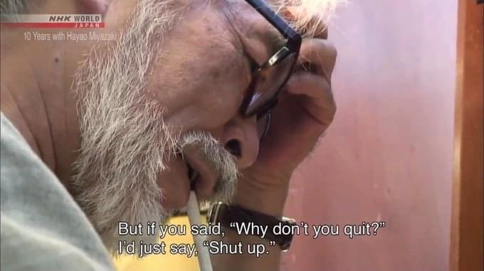 Why Don't You Quit? Shut Up