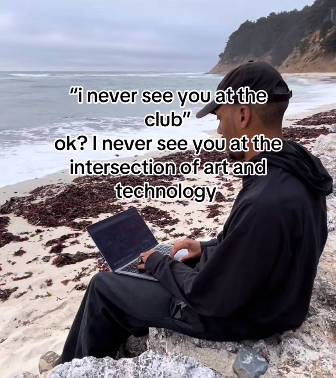 I Never See You at the Intersection of Art and Technology