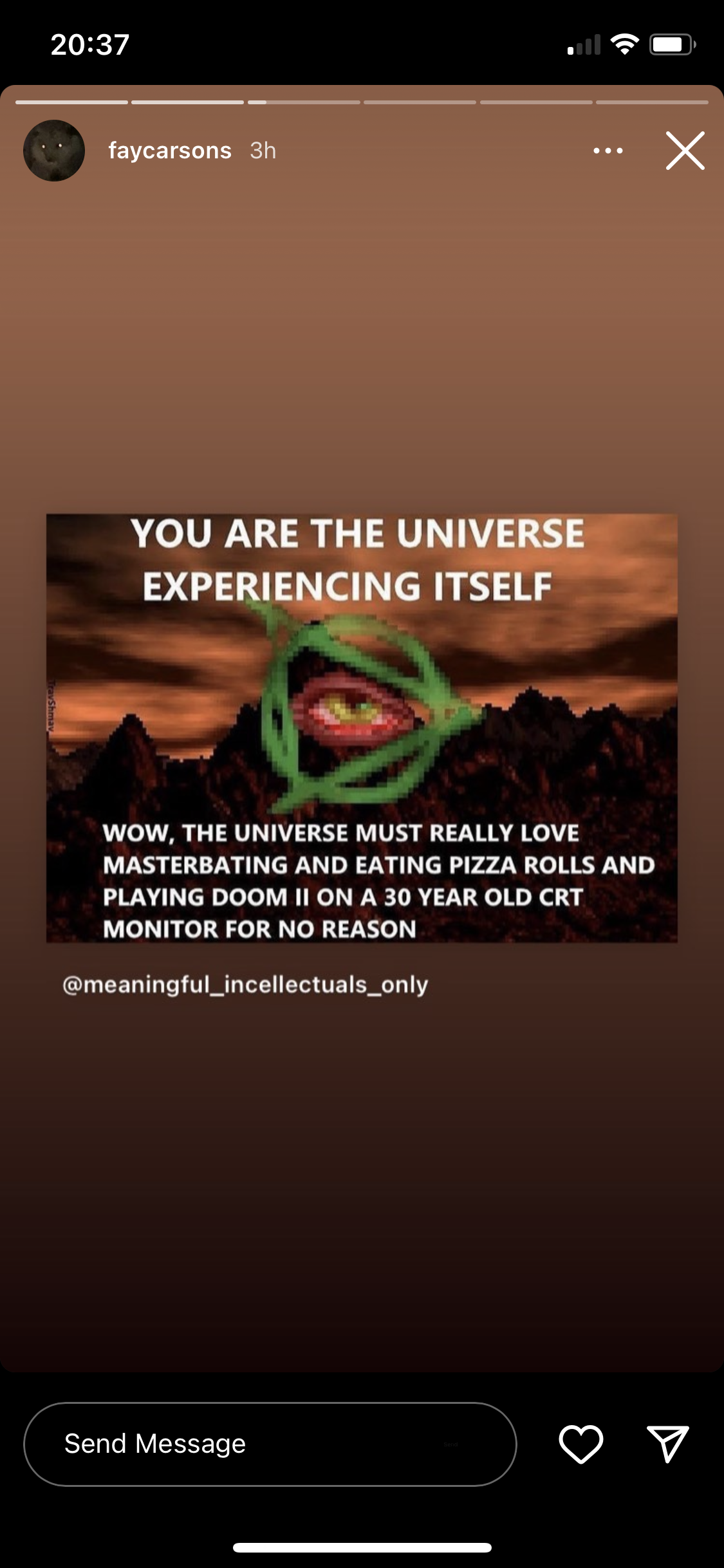 You Are the Universe Experiencing Itself