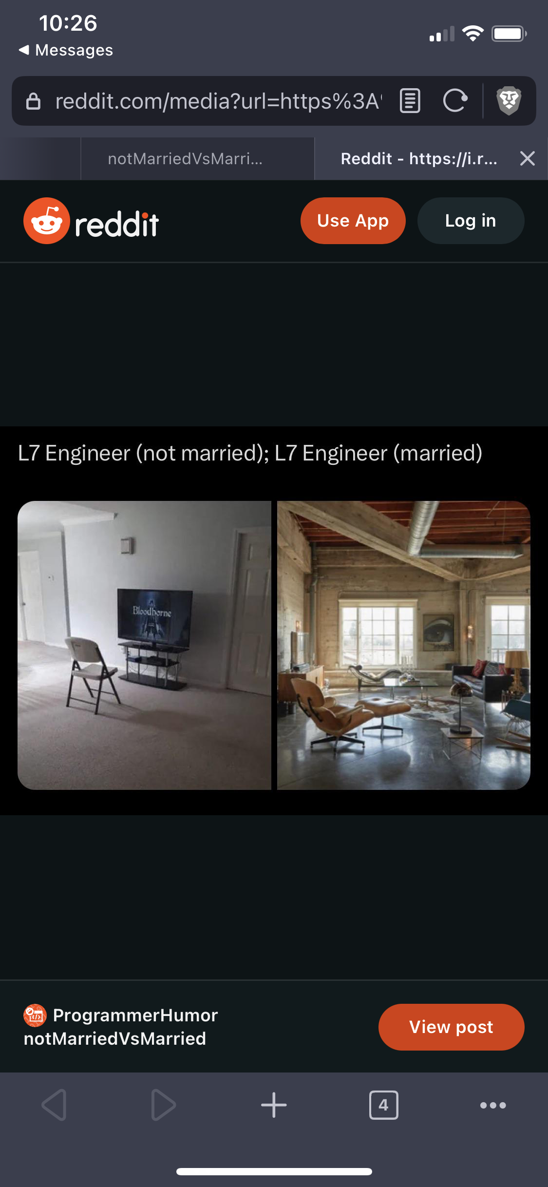 L7 Engineer: Not Married vs. Married