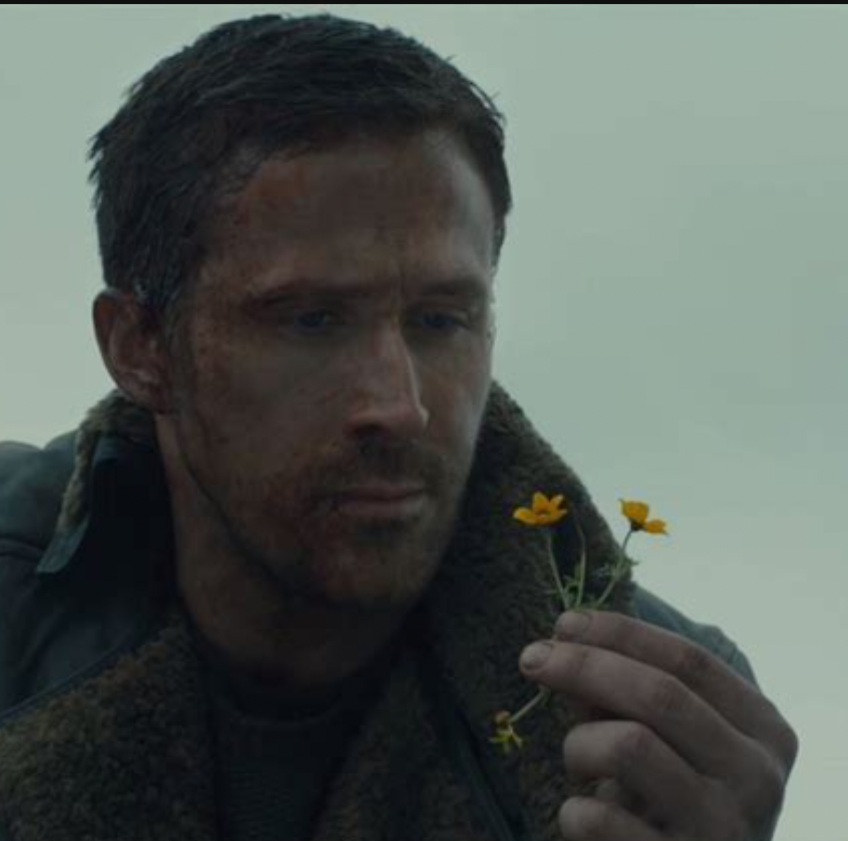Man with Yellow Flowers