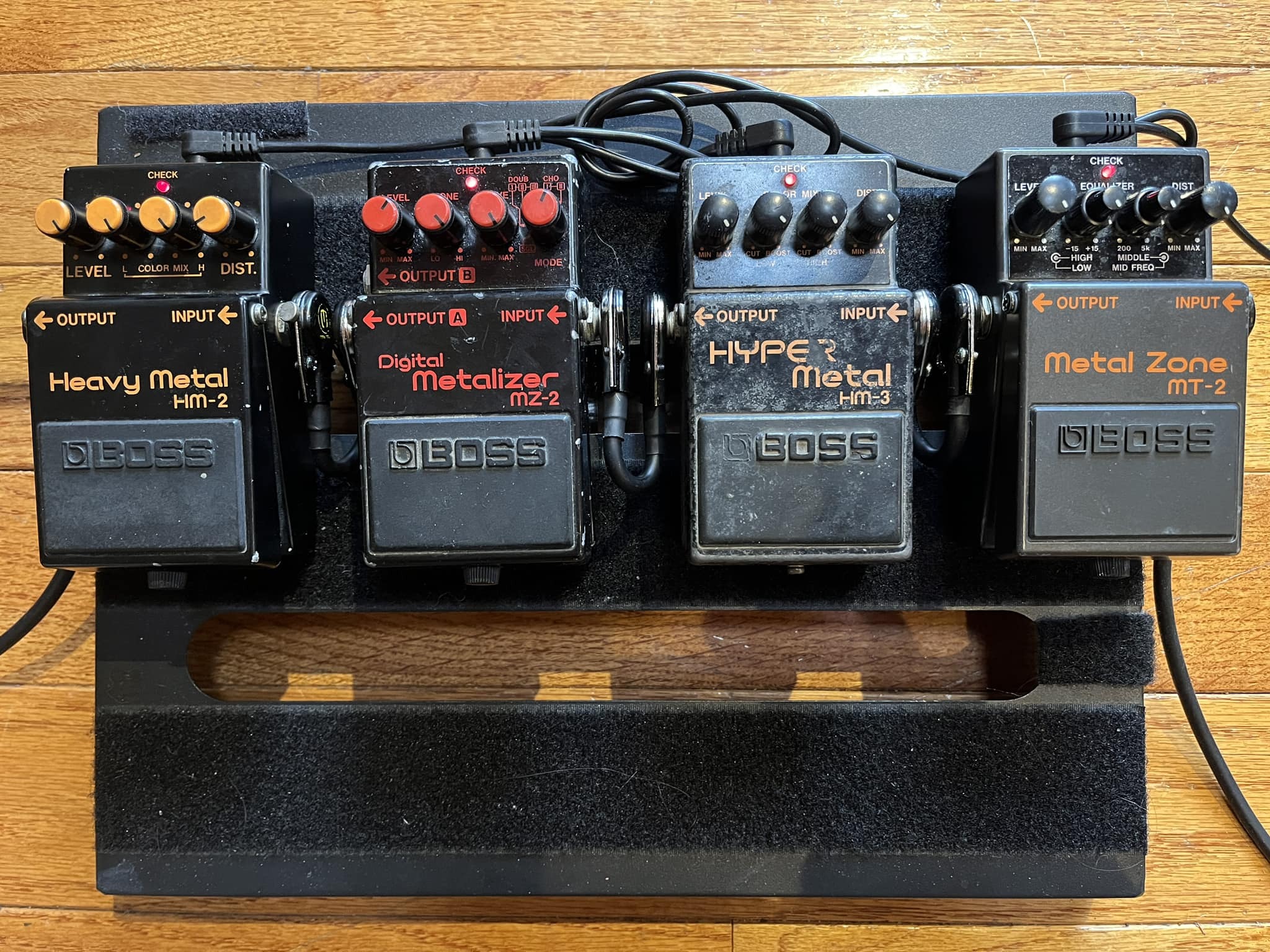 Boss Metal Pedalboard