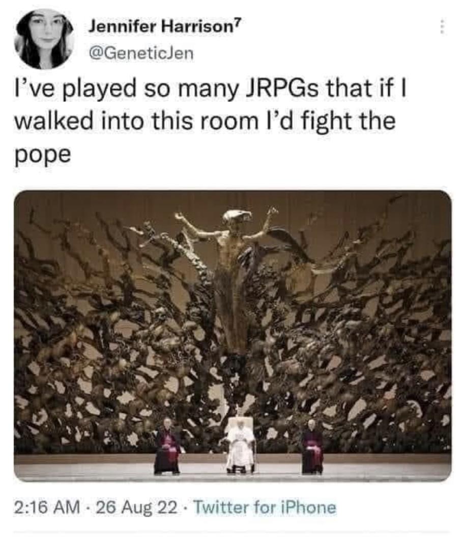 I'd Fight the Pope