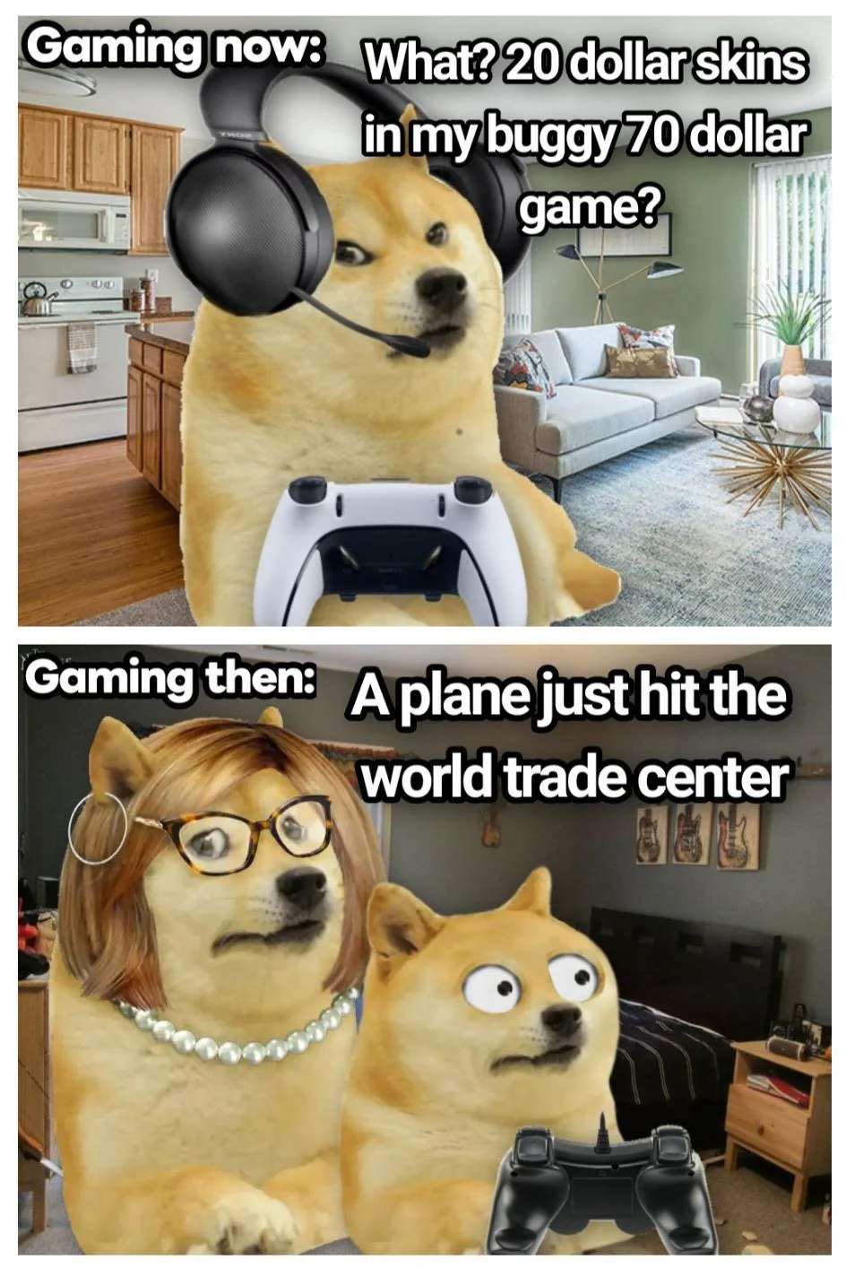 Gaming Now vs. Gaming Then