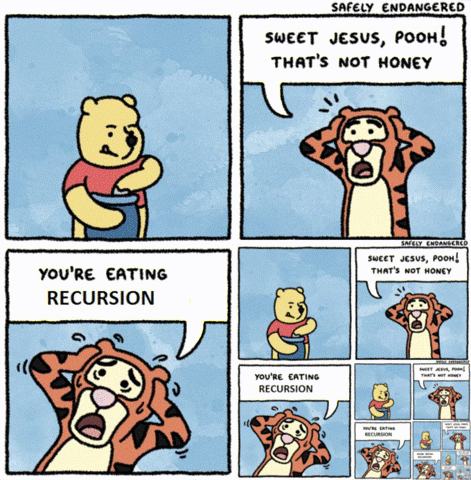 You're Eating Recursion (Loop)