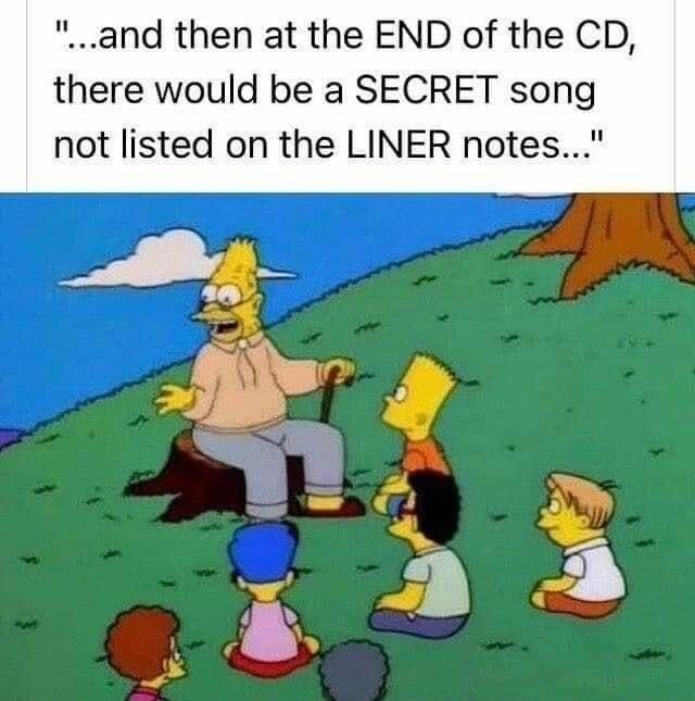 A Secret Song Not Listed on the Liner Notes