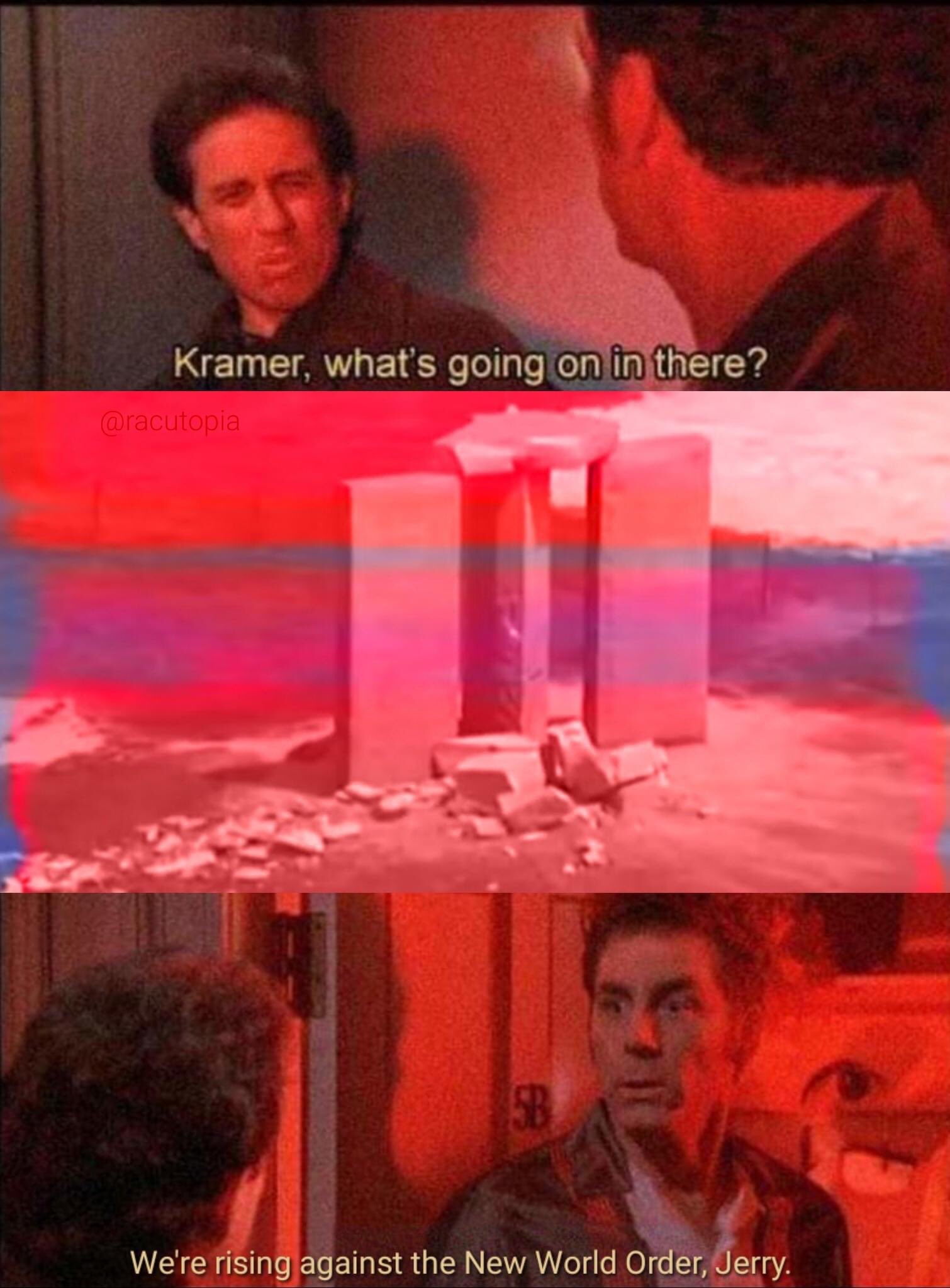 We're Rising Against the New World Order, Jerry