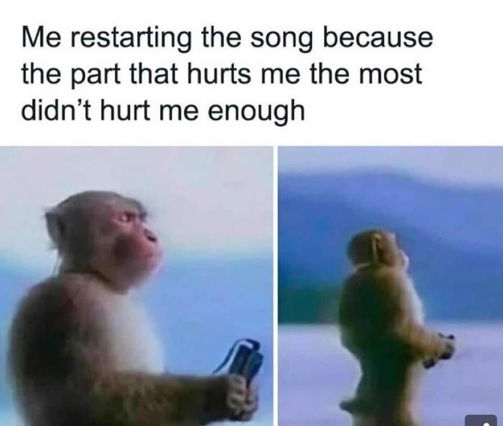 Me Restarting the Song