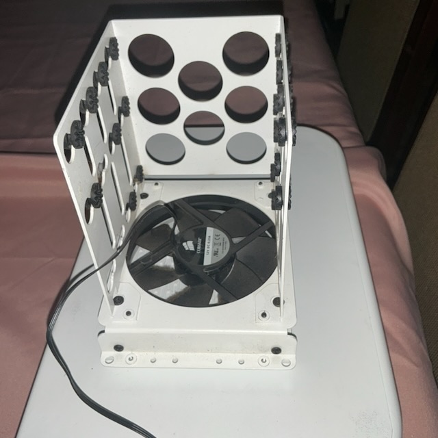 Corsair radiator-mounted 120mm fans