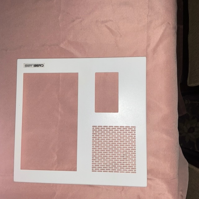 CaseLabs white window and vent panel set