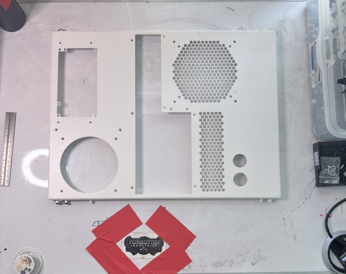 Rear I/O and PSU Plate